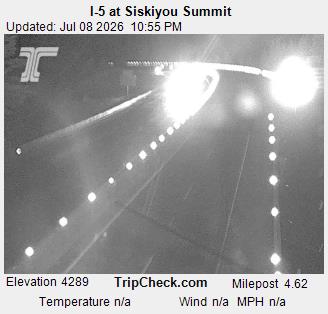 I-5 at Siskiyou Summit